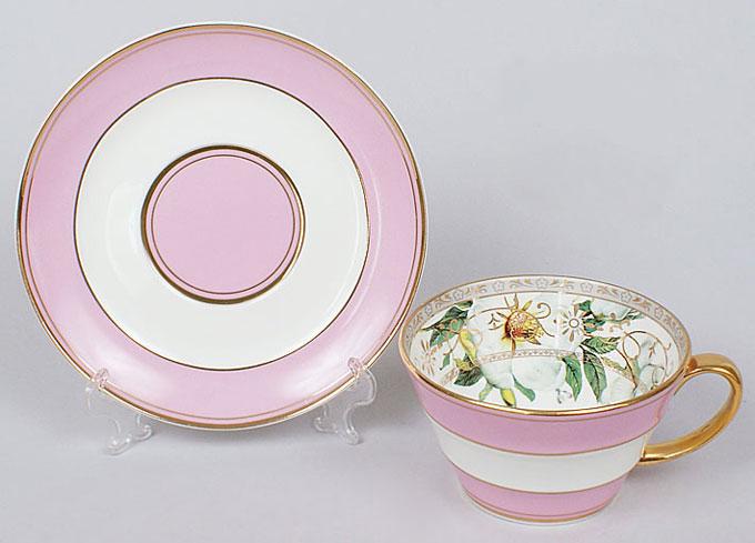 Кофейная пара Gold Coffee-III чашка 180 мл с блюдцем (BD-282-A93)