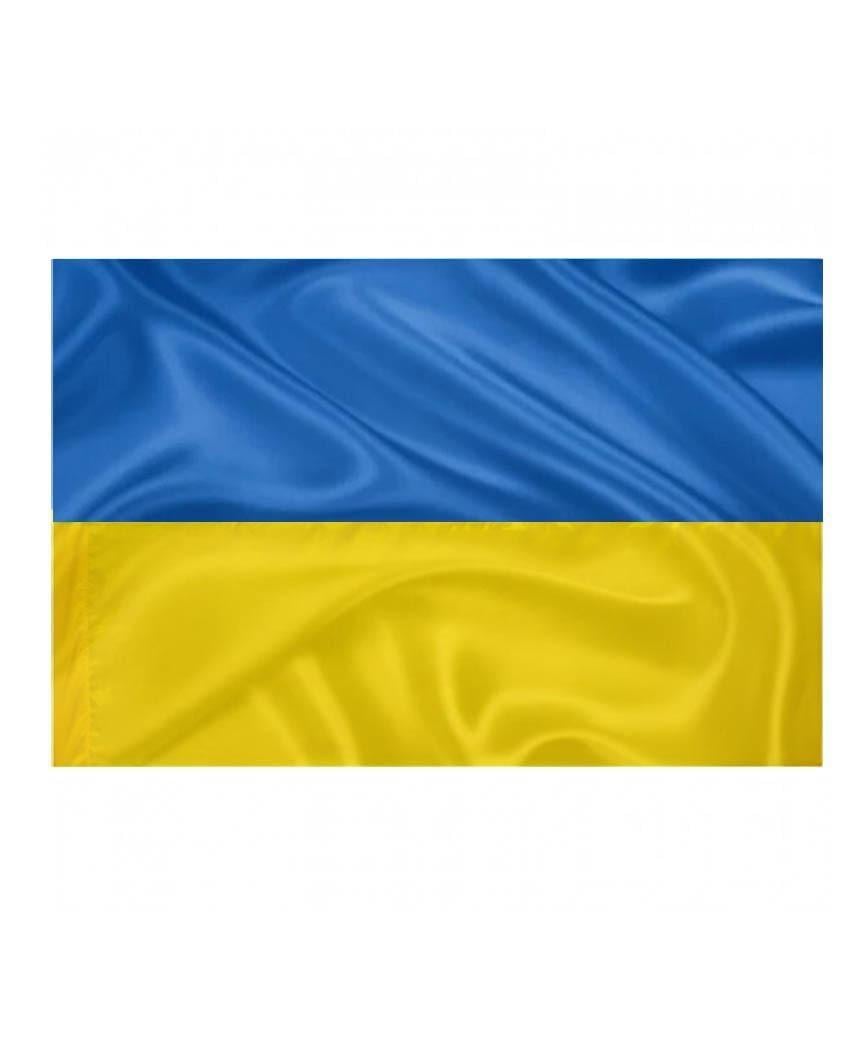 Прапор України габардин без штоку 140x90 см Синьо-жовтий (SZ-782010) Прапор України габардин без штоку 140x90 см Синьо-жовтий (SZ-782010)