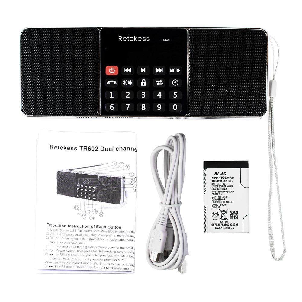 Радиоприемник Retekess TR602 Bluethooth (114)