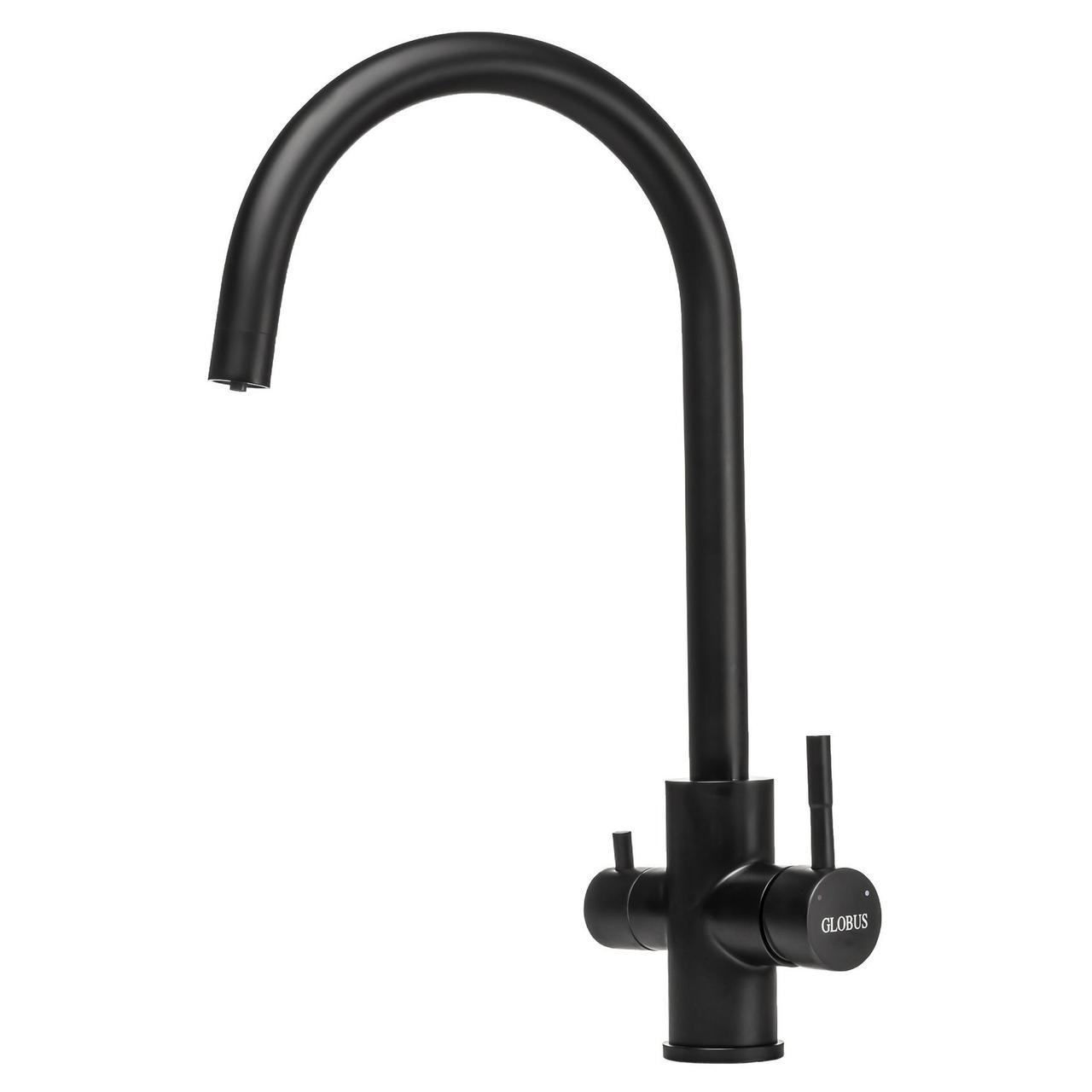 Змішувач для кухні Globus Lux Alpen SUS-0333-BB (18065825) Змішувач для кухні Globus Lux Alpen SUS-0333-BB (18065825)