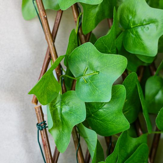 Панель декоративная из искусственной и лозы плющ 37,5х120 см Зеленый (2017-005) - фото 3 Панель декоративная из искусственной и лозы плющ 37,5х120 см Зеленый (2017-005) - фото 3