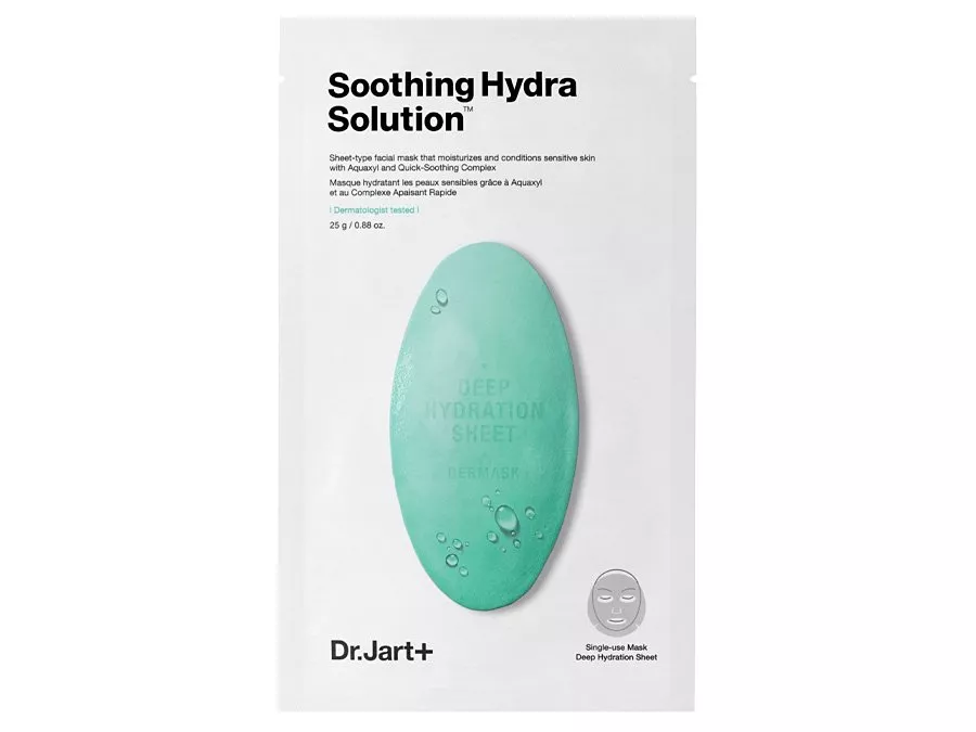 Маска зволожуюча Dr.Jart Dermask Soothing Hydra Solution з алое вера