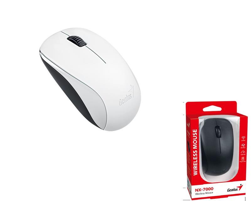 Комп'ютерна мишка Genius NX-7000 WL White (10441220) - фото 2