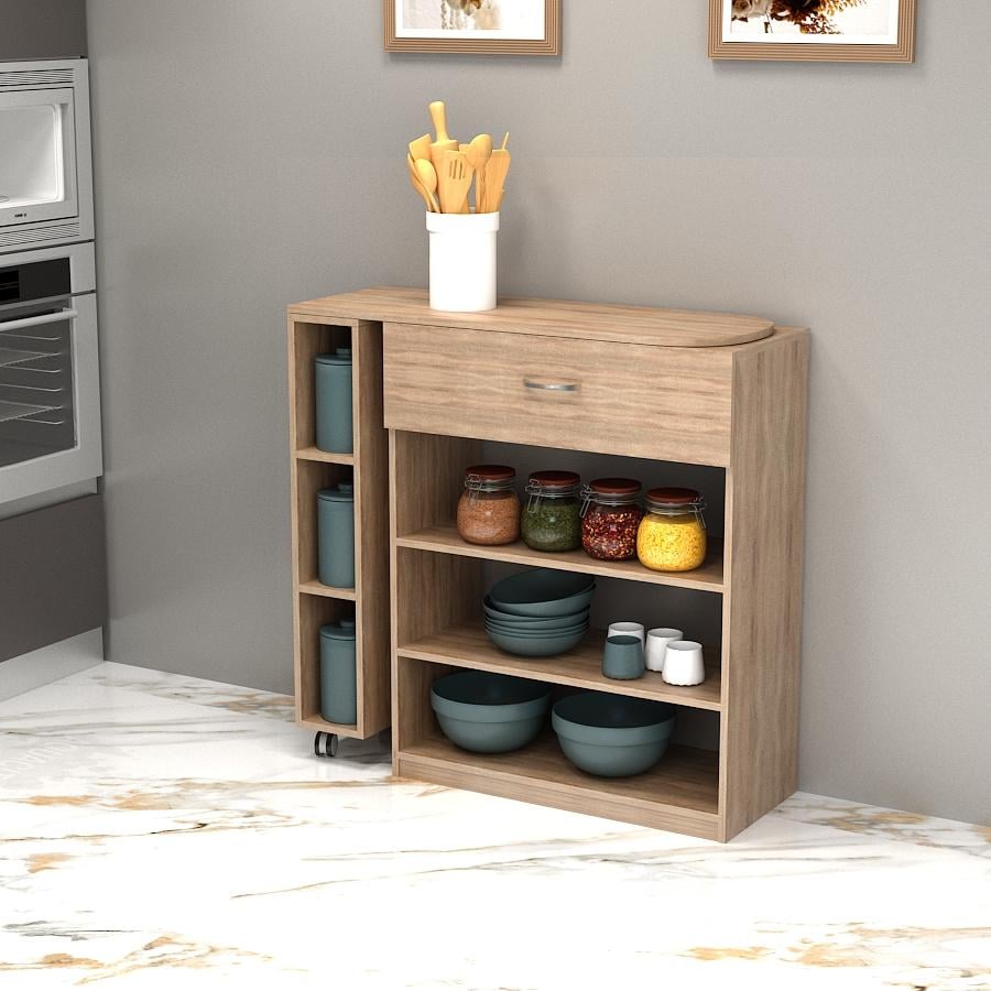 Тумба Гамма стиль Помічниця 910x300x850 мм Дуб сонома (4689)