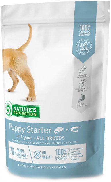 Корм для щенков Nature's Protection Puppy Starter 500 г (38655)