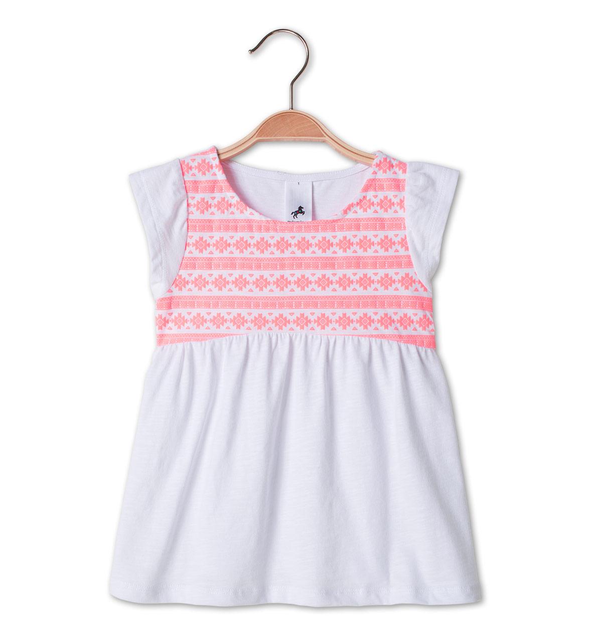 Футболка C&A для девочки 110 см Белый (182823)