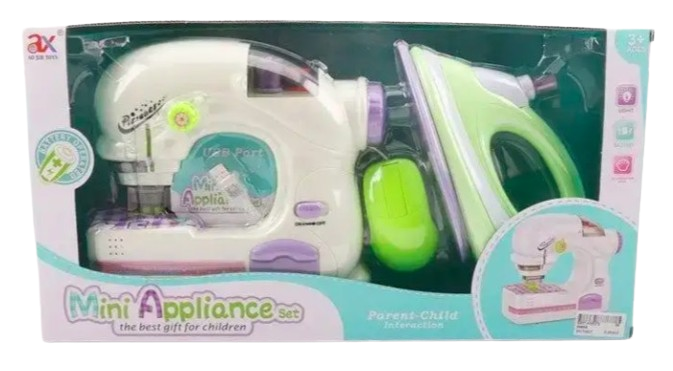 Набор игровой Бытовая техника со звуком/светом и брызгами воды (6985A)