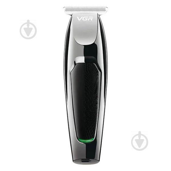 Машинка для стрижки волосся акумуляторна VGR V-030/7042 USB Чорна