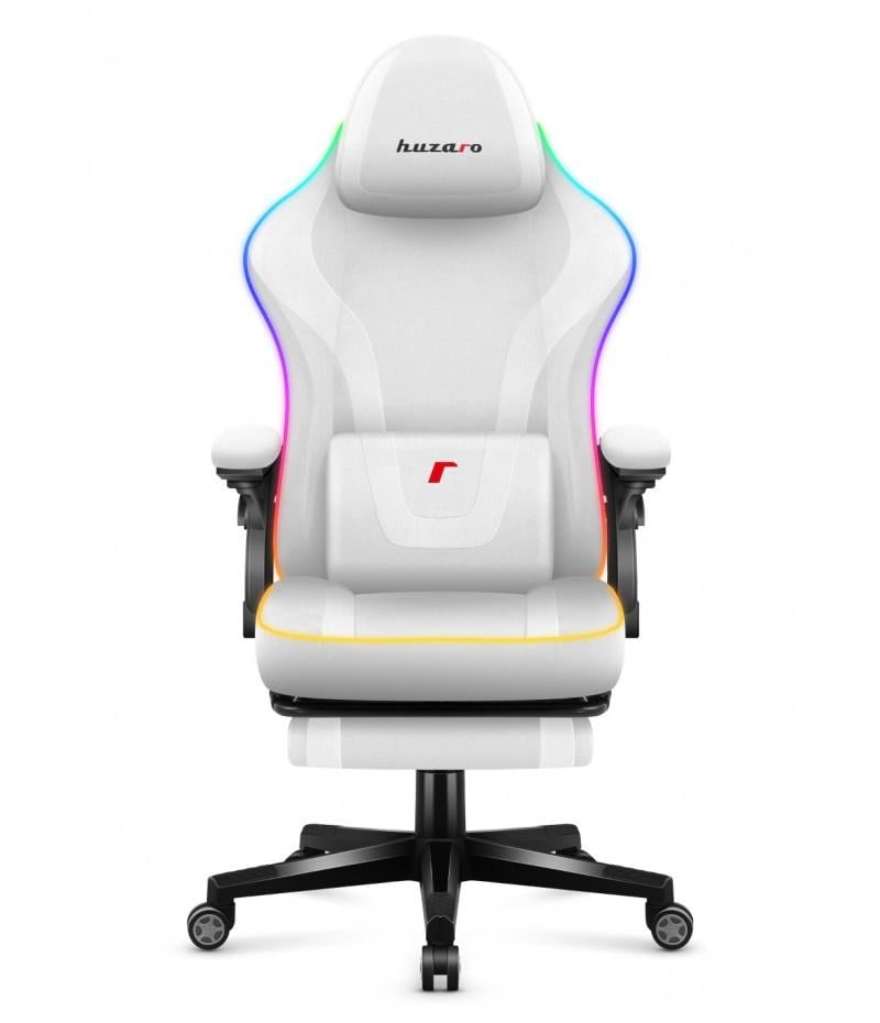 Компьютерное кресло Huzaro Force 4,6 ткань RGB White (19048220) - фото 4