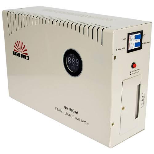 Стабілізатор напруги Vitals Sw 800sd (10613340) - фото 2 Стабілізатор напруги Vitals Sw 800sd (10613340) - фото 2