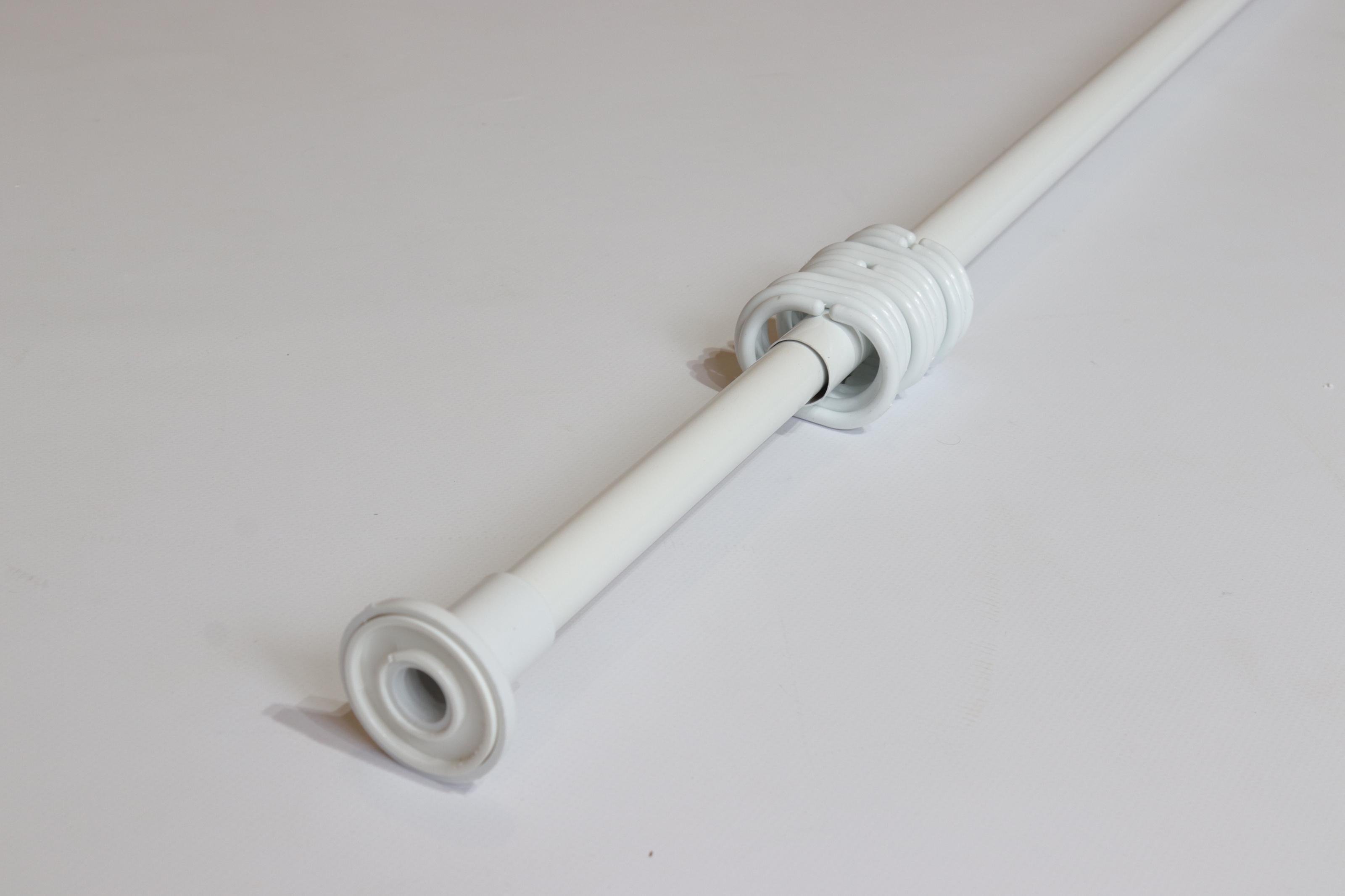 Карниз для шторки у ванну BanyoHome 120-200 см Білий (5512/white) - фото 2 Карниз для шторки у ванну BanyoHome 120-200 см Білий (5512/white) - фото 2