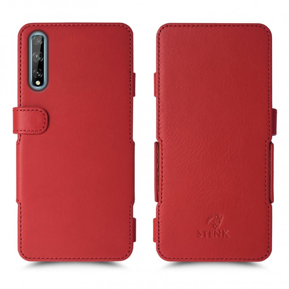 Чехол книжка Stenk Prime для HuaWei P Smart S Красный (68091) Чехол книжка Stenk Prime для HuaWei P Smart S Красный (68091)