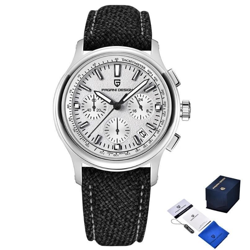 Часы Pagani Design PD-1781 Black/Silver/White (wtchs_17)