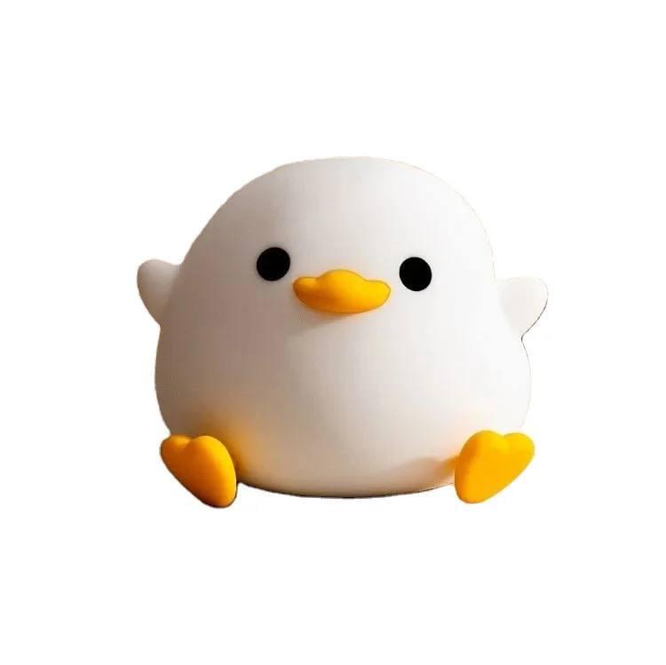 Ночник силиконовый DS-DUCK-01 Белый (0003)