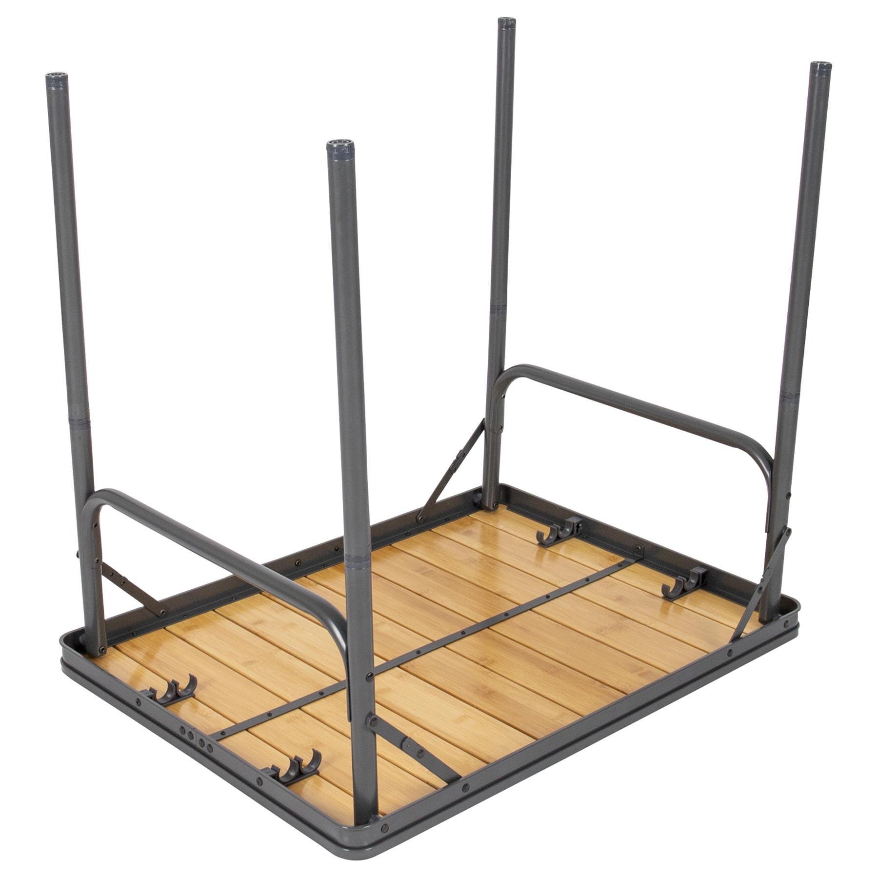 Туристичний стіл Bo-Camp Margate 75x55 см Bamboo Brown (1404666) - фото 8 Туристичний стіл Bo-Camp Margate 75x55 см Bamboo Brown (1404666) - фото 8