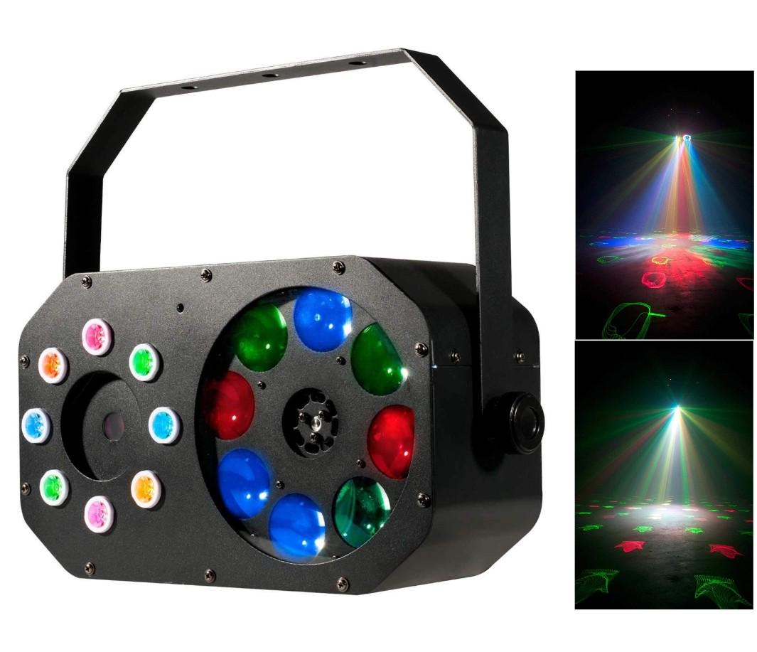 Световой прибор для дискотек GOBO-WASH-LASER 3in1 (5-33-813) - фото 5 Световой прибор для дискотек GOBO-WASH-LASER 3in1 (5-33-813) - фото 5