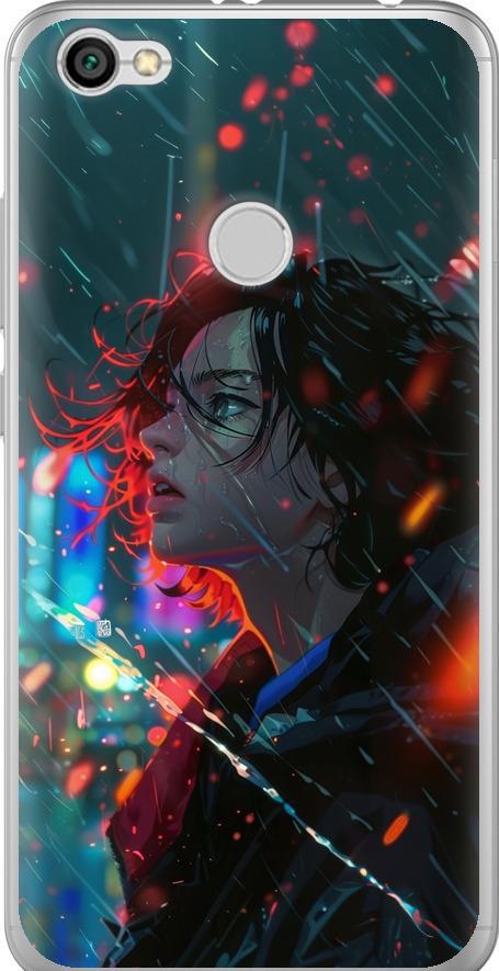 Чехол на Xiaomi Redmi Note 5A Prime Ночные огни (6096u-1063-42517)