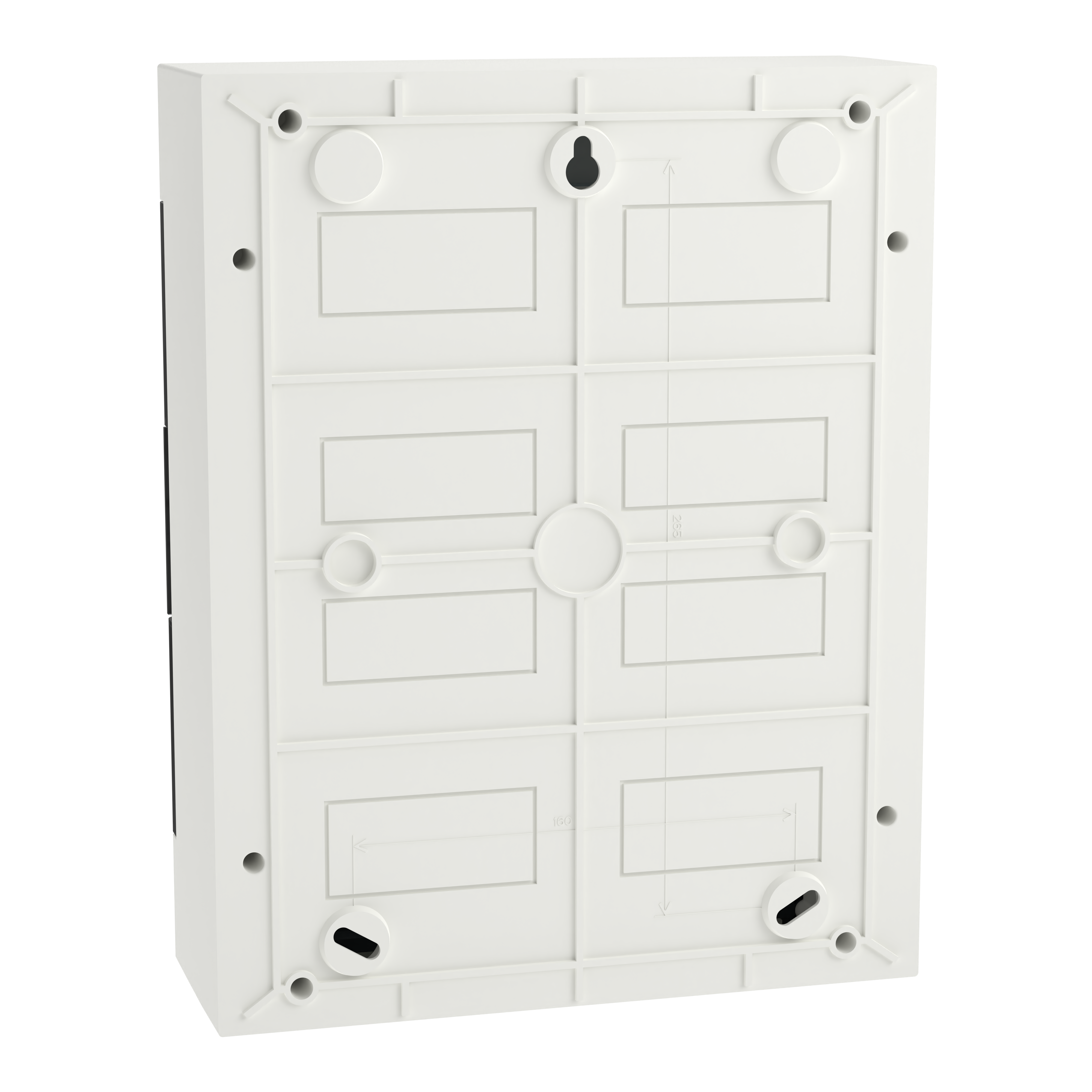 Щит розподільний Schneider Electric Easy9 EU 24 модулів пластик навісний 326x256x103 мм димчасті двері (EZ9EUC212) - фото 6 Щит розподільний Schneider Electric Easy9 EU 24 модулів пластик навісний 326x256x103 мм димчасті двері (EZ9EUC212) - фото 6