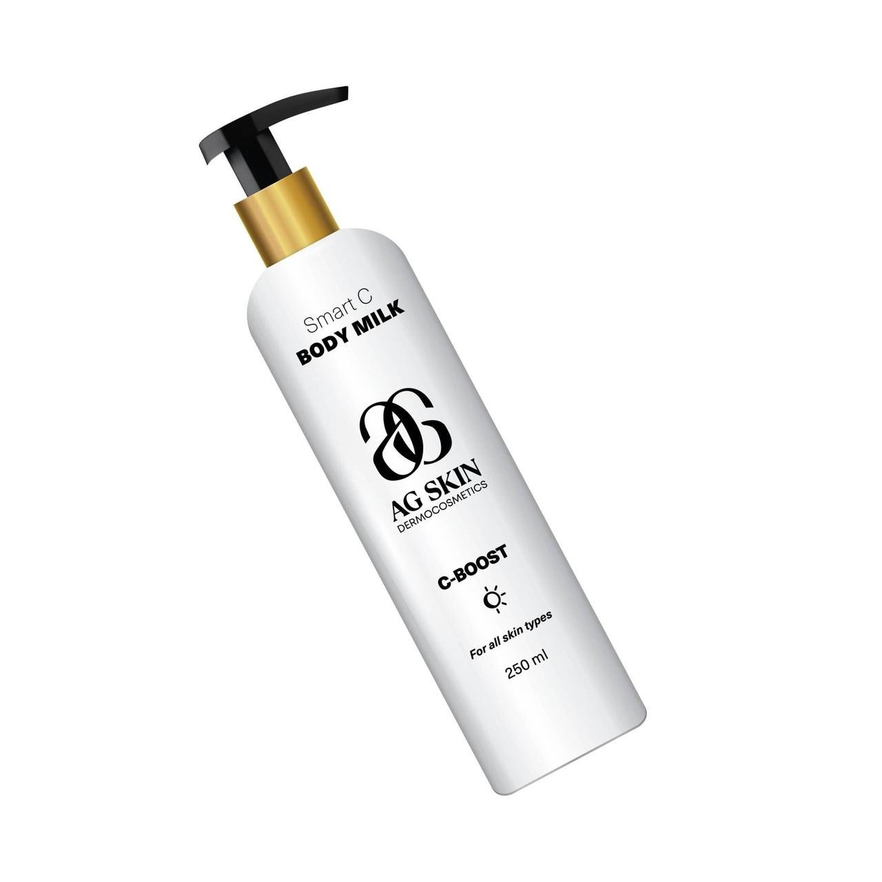 Молочко для зволоження та сяйва шкіри AG Skin Smart C body milk 250 мл (2470585359)