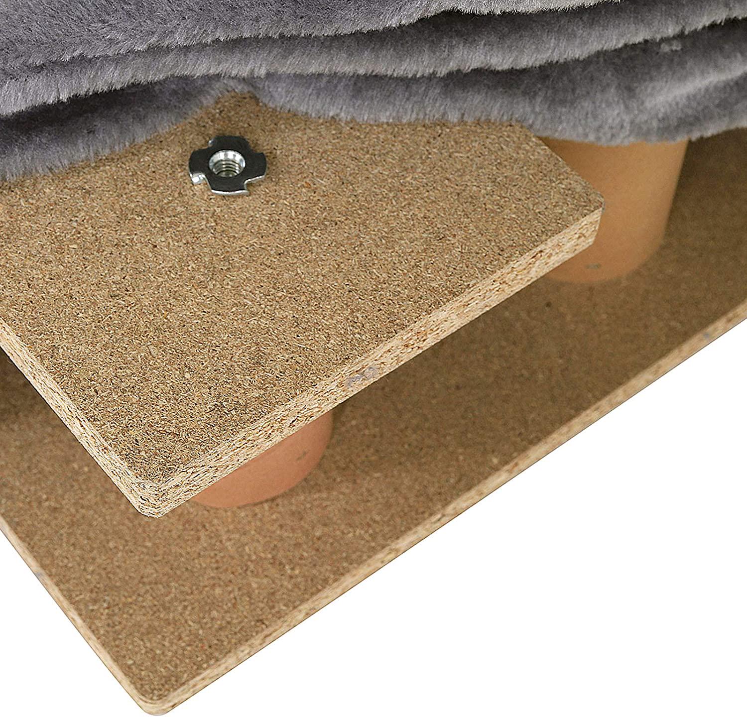 Сходи для домашніх тварин Lionto 36x34x46 см Світло-сірий (5328) - фото 6 Сходи для домашніх тварин Lionto 36x34x46 см Світло-сірий (5328) - фото 6