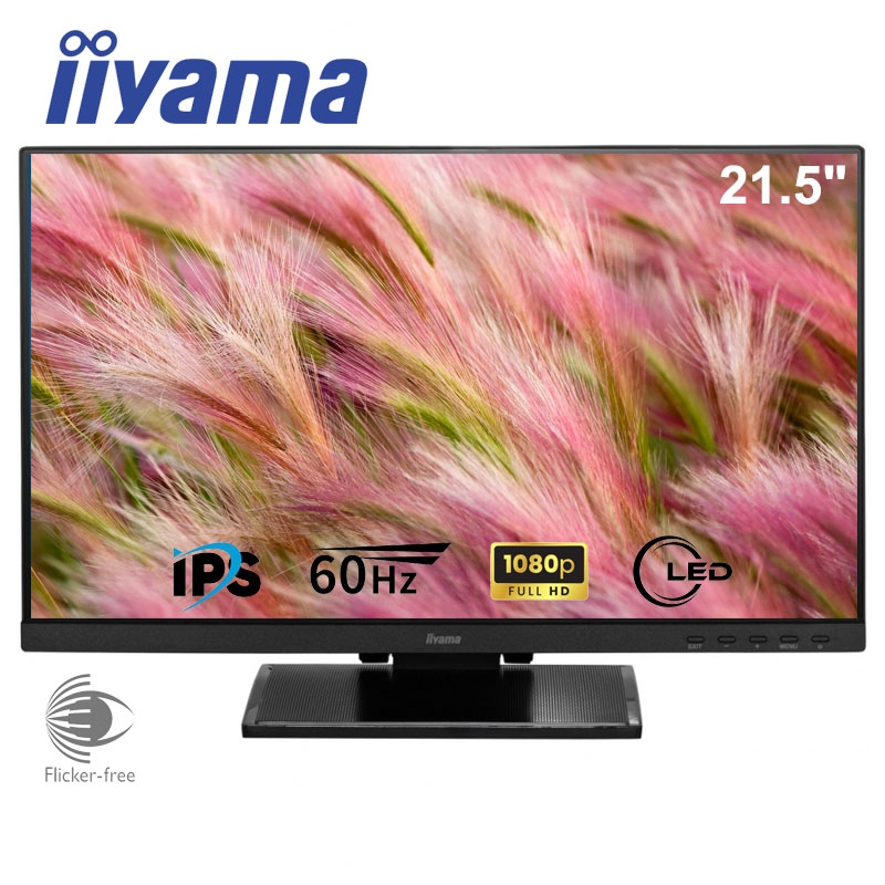 Монитор сенсорный iiyama T2254MSC-B1AG IPS 1920x1080 Full HD 22" 5W (26832322) - фото 4 Монитор сенсорный iiyama T2254MSC-B1AG IPS 1920x1080 Full HD 22" 5W (26832322) - фото 4