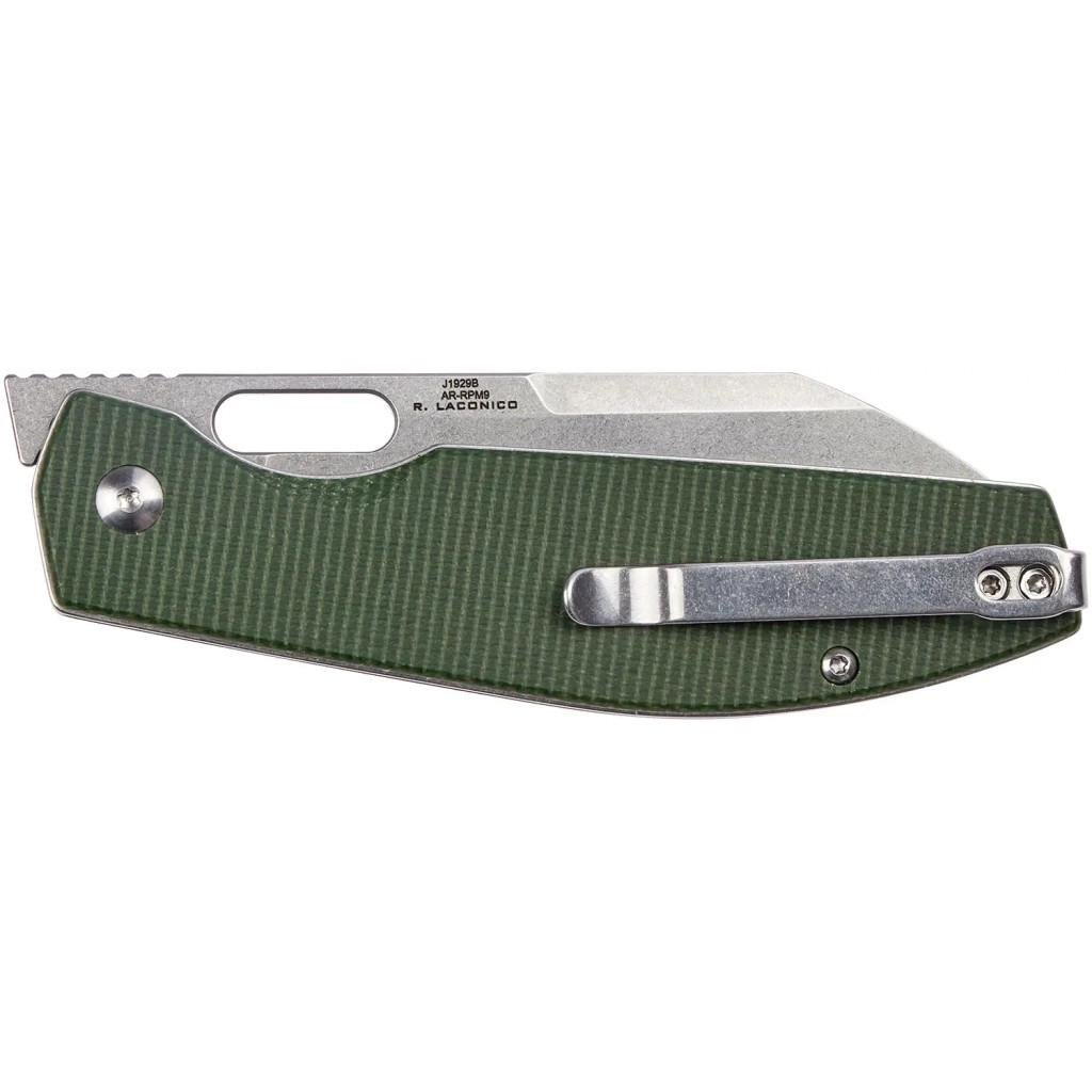 Нож CJRB Ekko BB Micarta Green (J1929B-MGN) - фото 4