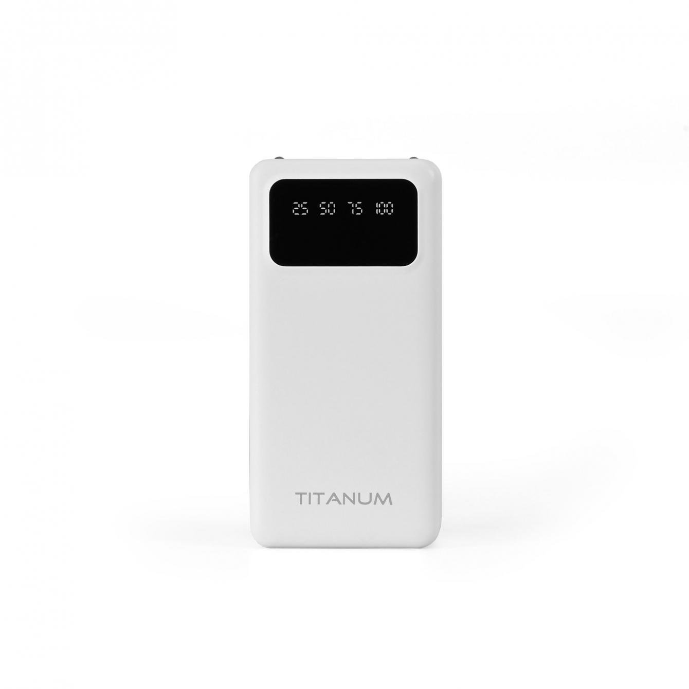 Повербанк TITANUM OL03 30000mAh White (TPB-OL03-W)