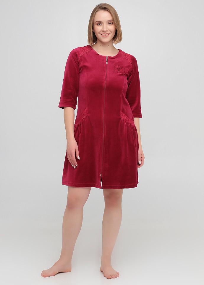 Халат Romeo Life ХL Бордовый (3470-06)