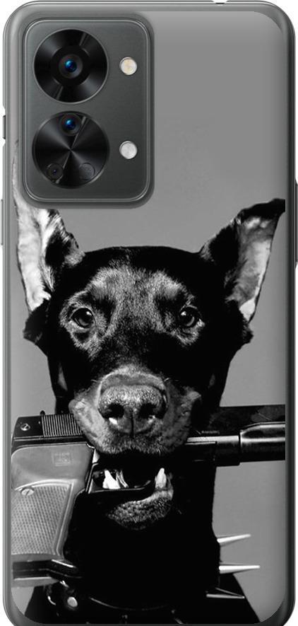 Чохол на OnePlus Nord 2T Доберман (2745u-2640-42517)