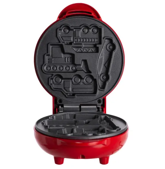 Вафельница Sokany SK-08097 для выпечки мультяшных панкейков авто Красный (SK-08097) Вафельница Sokany SK-08097 для выпечки мультяшных панкейков авто Красный (SK-08097)