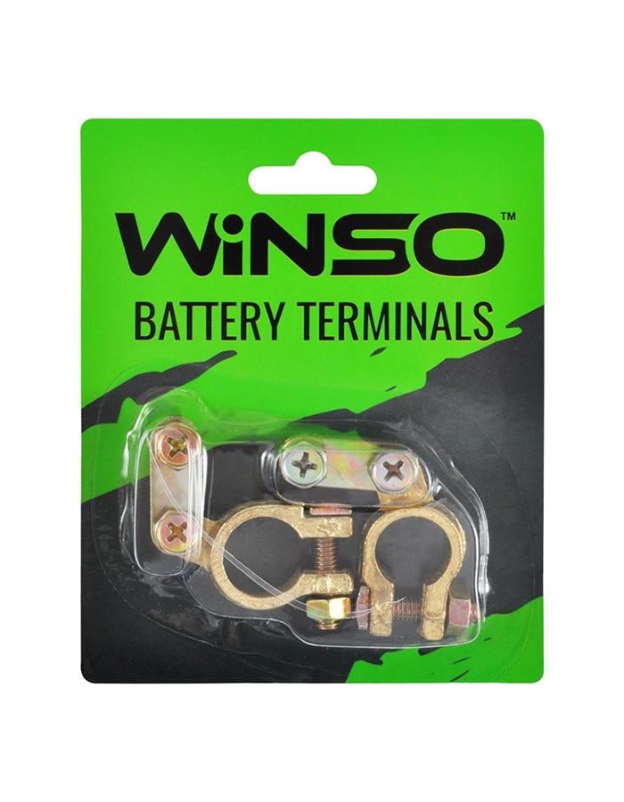 Клеммы аккумуляторные WINSO Battery Terminals латунные 2 шт. 146100 (106497)