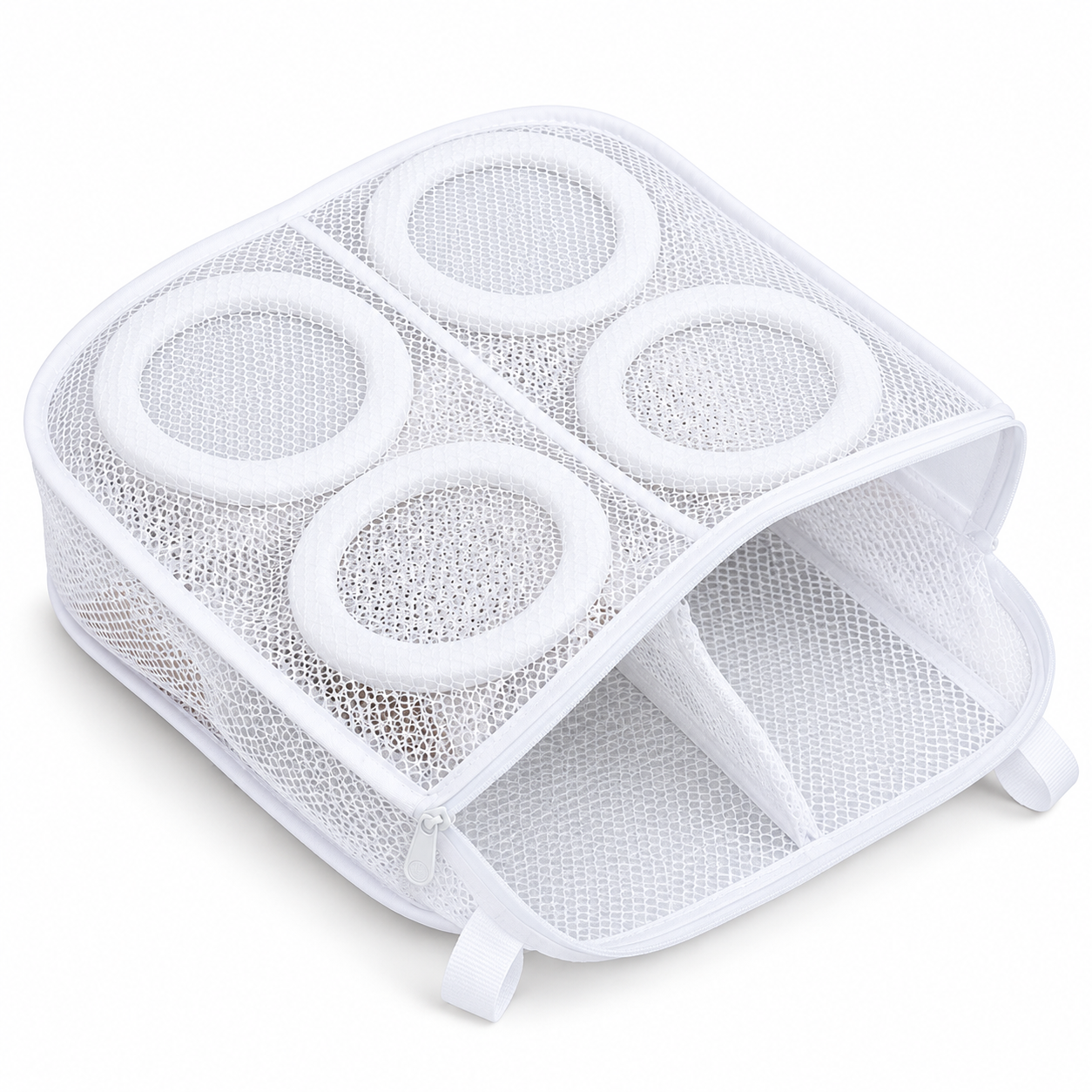 Мешок для стирки кроссовок Mesh Bags 28х24,5х8 см Белый (7059)