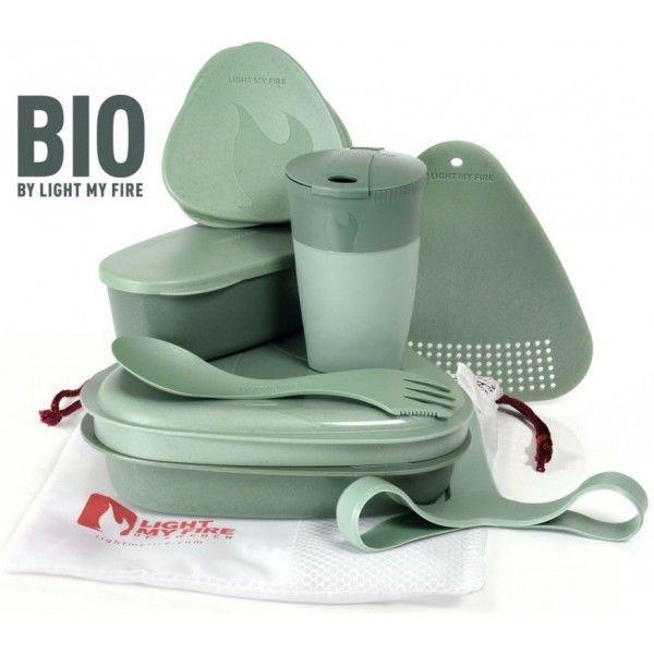Набор посуды Light My Fire MealKit BIO 8 pcs Green (1033-LMF 2413610610) Набор посуды Light My Fire MealKit BIO 8 pcs Green (1033-LMF 2413610610)