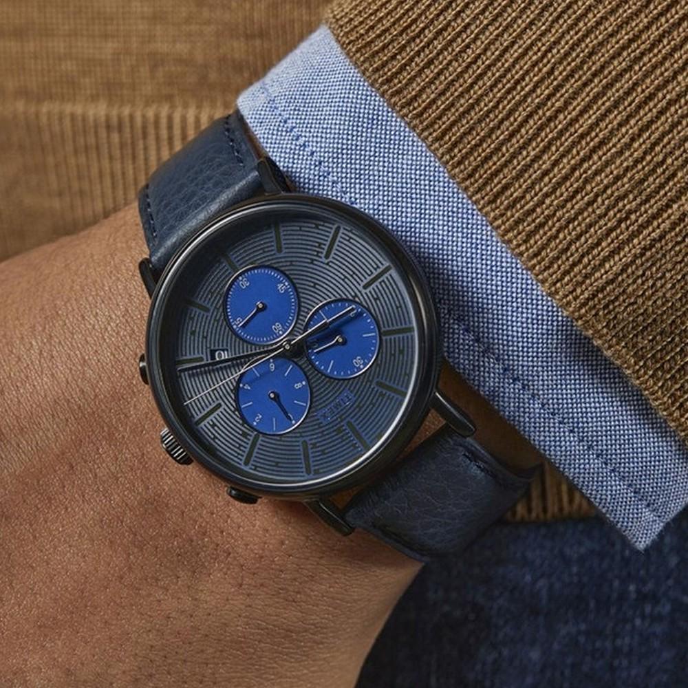 Наручний годинник чоловічий Timex Fairfield Chrono кварцевий Black (Tx2u88900) - фото 6 Наручний годинник чоловічий Timex Fairfield Chrono кварцевий Black (Tx2u88900) - фото 6