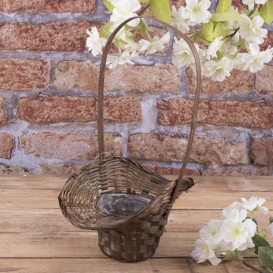 Корзина Шляпа Коричневый (2310-1)