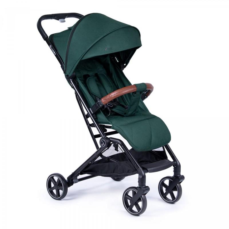 Коляска прогулочная Coletto Maya Automatic с чехлом на ножки Изумрудный