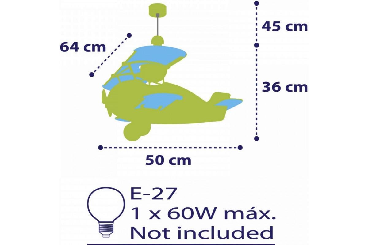 Люстра Dalber Baby Planes 54022 - фото 2