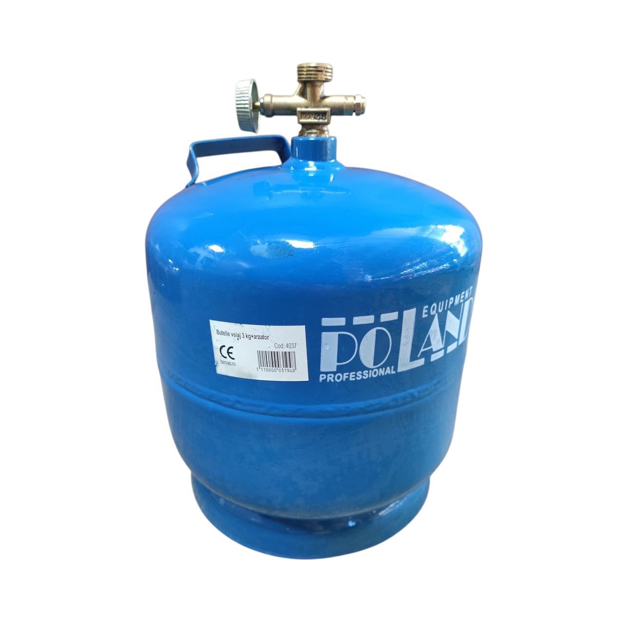 Баллон газовый с горелкой Poland Equipment Professional 6 л - фото 4 Баллон газовый с горелкой Poland Equipment Professional 6 л - фото 4