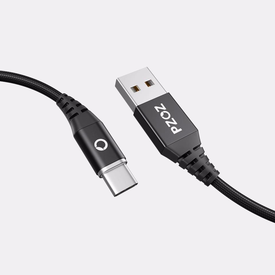 ᐉ Кабель магнитный USB Type-C PZOZ для зарядки 2 м Черный • Купить в ...