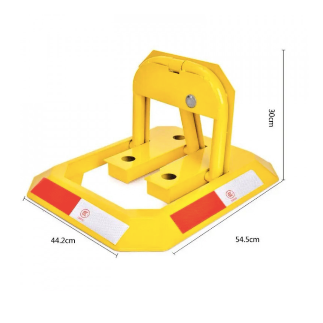 Паркувальний бар'єр із замком (Б364) - фото 2