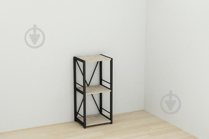 Этажерка Ferrum-decor Конект 73x34x28 см Дуб шервуд (XK00254)