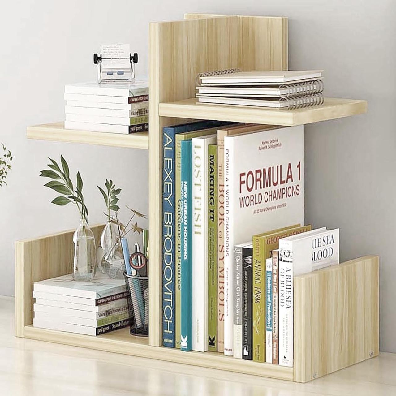 Полка книжная настольная из дерева Чандоу Бланже (КПА-003301)