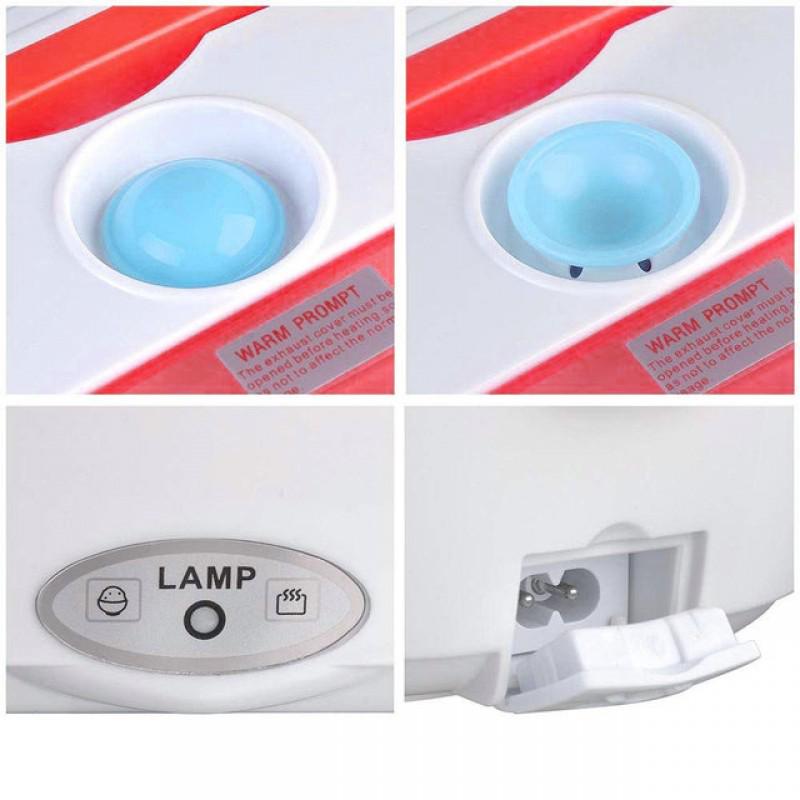 Автомобильный ланч-бокс с подогревом VJTech YS-001 12 В Красный - фото 5 Автомобильный ланч-бокс с подогревом VJTech YS-001 12 В Красный - фото 5