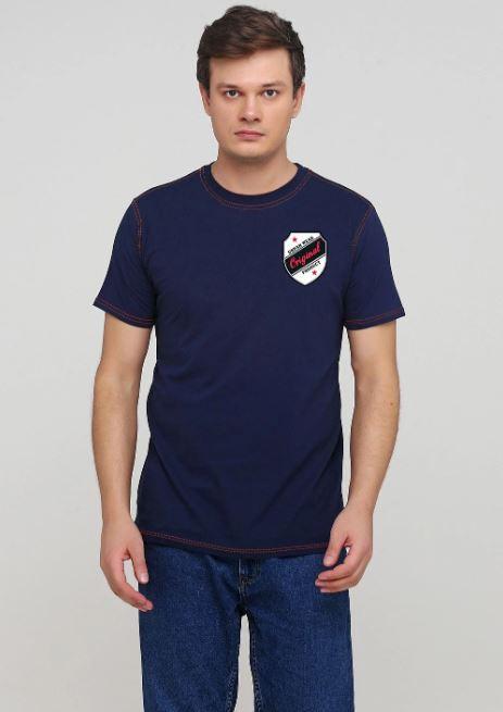 Футболка Мальта жд-2 XL Темно-синій - фото 2 Футболка Мальта жд-2 XL Темно-синій - фото 2