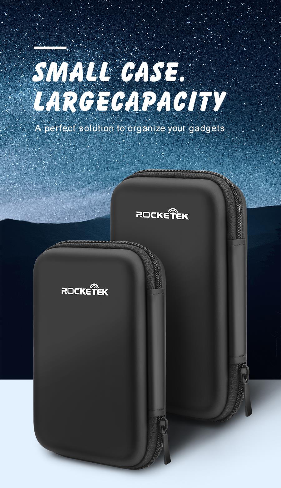 Чехол для планшета ROCKETEK HDP01 2.5 HDD Hard drive cover enclosure power bank, Big case Black (20002) - фото 9 Чехол для планшета ROCKETEK HDP01 2.5 HDD Hard drive cover enclosure power bank, Big case Black (20002) - фото 9