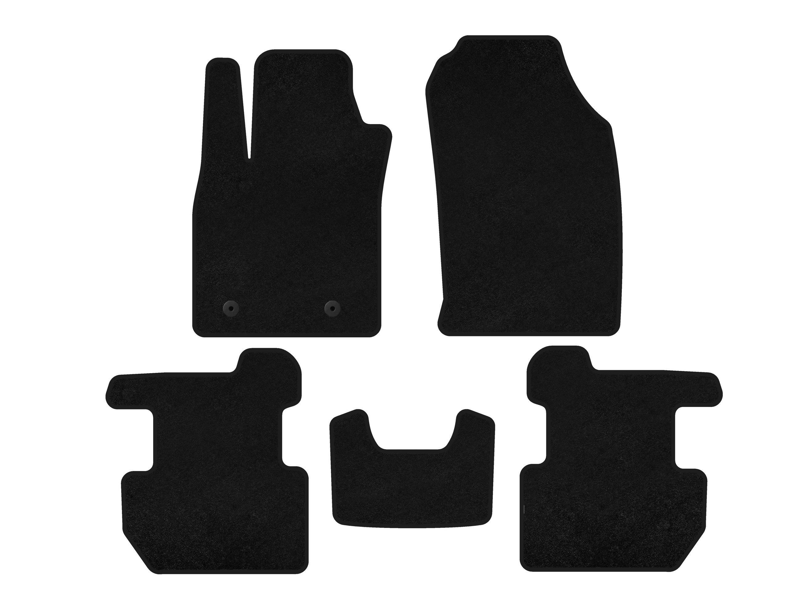 Коврики текстильные Digital Designs Premium для Ford Ecosport ткань Черный (134563)