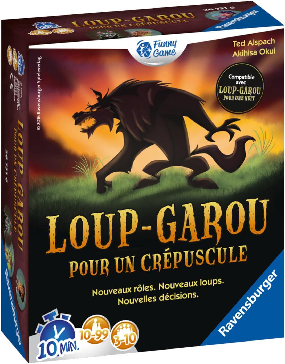 Настільна гра Ravensburger "Loup-Garou Pour Crépuscule" французька версія гри Перевертень