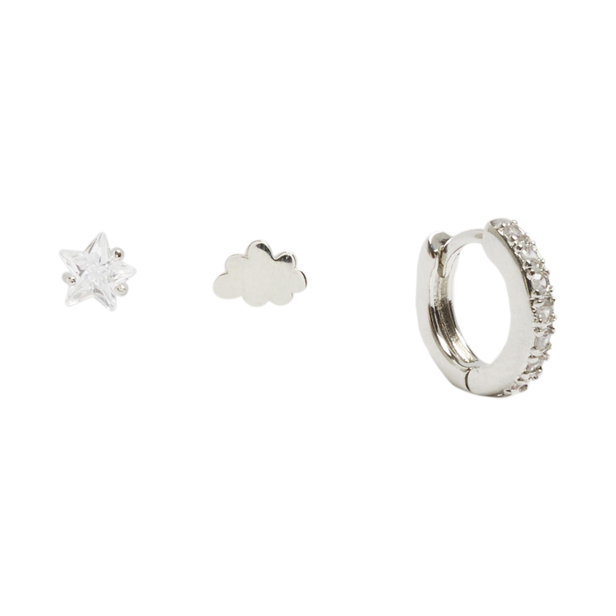 Женские серьги Parfois 190754 ONE Серебряный