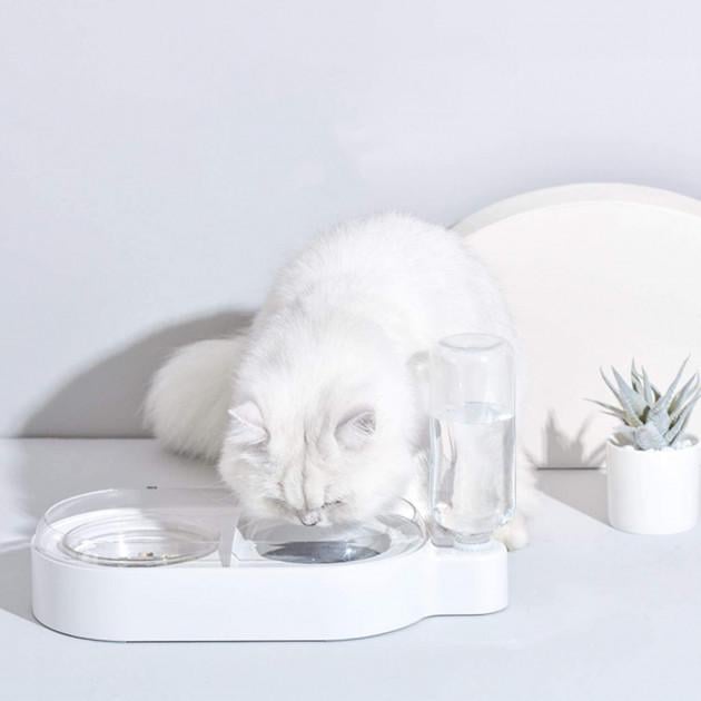 Миска двойная для кошек и собак ELS PET с автоматической поилкой 0,5 л (1197179579) - фото 4 Миска двойная для кошек и собак ELS PET с автоматической поилкой 0,5 л (1197179579) - фото 4