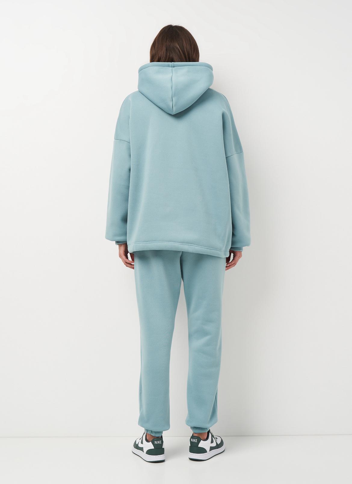 Спортивный костюм женский елана на флисе р. 52 Голубой (2287242570) - фото 4 Спортивный костюм женский елана на флисе р. 52 Голубой (2287242570) - фото 4
